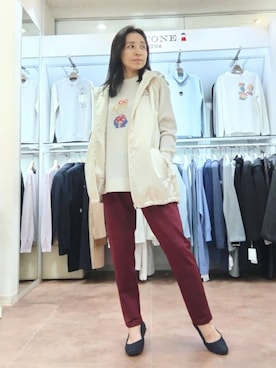 「撥水」｜BIKI JAPAN スタッフコーデさん（レディース・153cm）の秋コーディネート