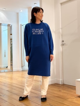 「アイテム（レギンス/スパッツ）」を使った、BIKI JAPAN スタッフコーデさん（レディース・164cm）の秋コーディネート