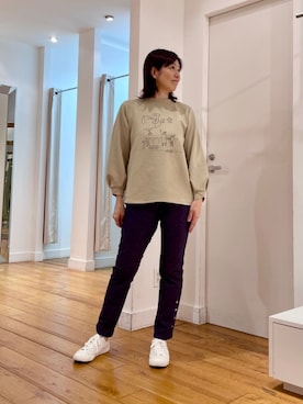 BIKI JAPAN スタッフコーデさん(レディース・164cm)の秋コーディネート