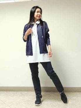 「撥水」｜BIKI JAPAN スタッフコーデさん（レディース・153cm）の秋コーディネート