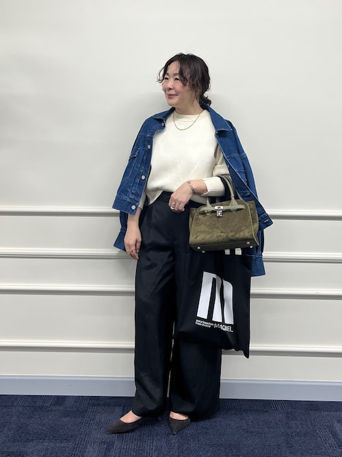 セール】【RM denim】袖ボリュームGジャン（デニムジャケット）｜Rie