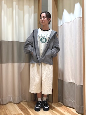 𝘫𝘶𝘯𝘢🐾さん（レディース・156cm）の春コーディネート