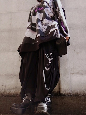 「CIVARIZE（シヴァーライズ）のアイテム（パンツ）」を使った、しいさん（レディース・148cm）の秋コーディネート