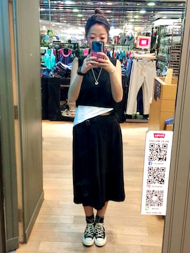 「アイテム（ドレス）」を使った、檸檬女神さん（レディース・170cm）の春コーディネート