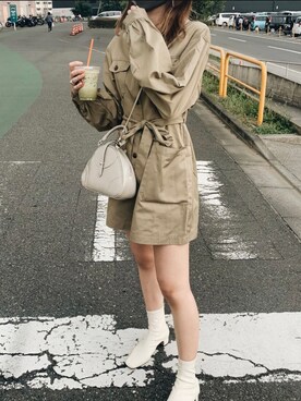 Sly スライ のワンピース ベージュ系 を使った人気ファッションコーディネート Wear