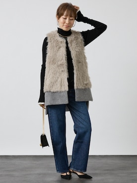 maimai DWLさん（骨格ナチュラル・レディース・158cm）の秋コーディネート