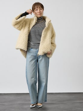 maimai DWLさん（骨格ナチュラル・レディース・158cm）の秋コーディネート