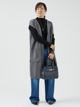 「DESIGNWORKS（デザインワークス）のアイテム」を使った、maimai DWLさん（レディース・158cm）の秋コーディネート