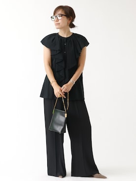 「アイテム（アンサンブル）」を使った、maimai DWLさん（レディース・158cm）の秋コーディネート