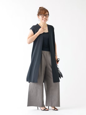 maimai DWLさん（レディース・158cm）の夏コーディネート