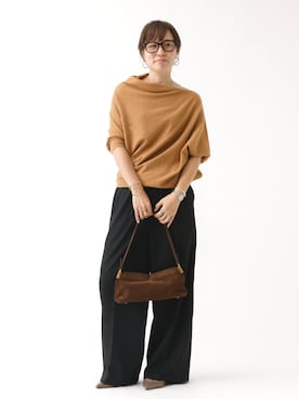 「DESIGNWORKS（デザインワークス）のアイテム」を使った、maimai DWLさん（レディース・158cm）の秋コーディネート