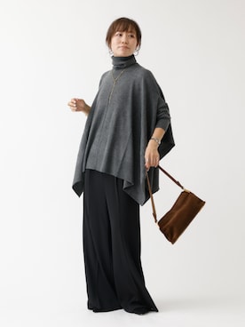 「DESIGNWORKS（デザインワークス）のアイテム」を使った、maimai DWLさん（レディース・158cm）の秋コーディネート