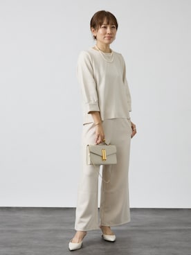 「DESIGNWORKS（デザインワークス）のアイテム」を使った、maimai DWLさん（レディース・158cm）の秋コーディネート