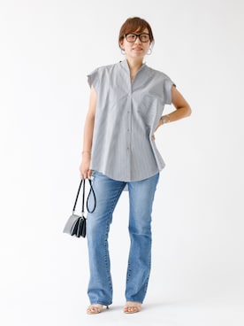maimai DWLさん（骨格ナチュラル・レディース・158cm）の夏コーディネート