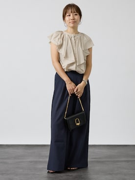 maimai DWLさん（骨格ナチュラル・レディース・158cm）の秋コーディネート