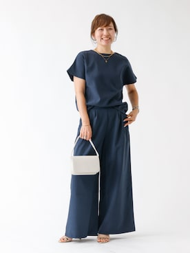 maimai DWLさん（レディース・158cm）の夏コーディネート