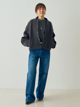 「DESIGNWORKS（デザインワークス）のアイテム」を使った、maimai DWLさん（レディース・158cm）の冬コーディネート