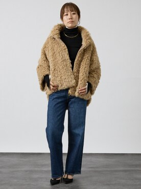 「DESIGNWORKS（デザインワークス）のアイテム」を使った、maimai DWLさん（レディース・158cm）の秋コーディネート