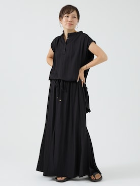 「DESIGNWORKS（デザインワークス）のアイテム」を使った、maimai DWLさん（レディース・158cm）の秋コーディネート