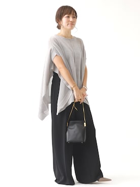 「アイテム（アンサンブル）」を使った、maimai DWLさん（レディース・158cm）の秋コーディネート