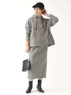 「DESIGNWORKS（デザインワークス）のアイテム」を使った、maimai DWLさん（レディース・158cm）の秋コーディネート