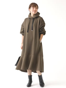 「DESIGNWORKS（デザインワークス）のアイテム」を使った、maimai DWLさん（レディース・158cm）の秋コーディネート