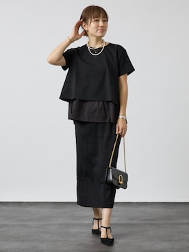 「DESIGNWORKS（デザインワークス）のアイテム」を使った、maimai DWLさん（レディース・158cm）の秋コーディネート