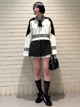 「アイテム（スウェット）」を使った、itsukiさん（レディース・156cm）の夏コーディネート