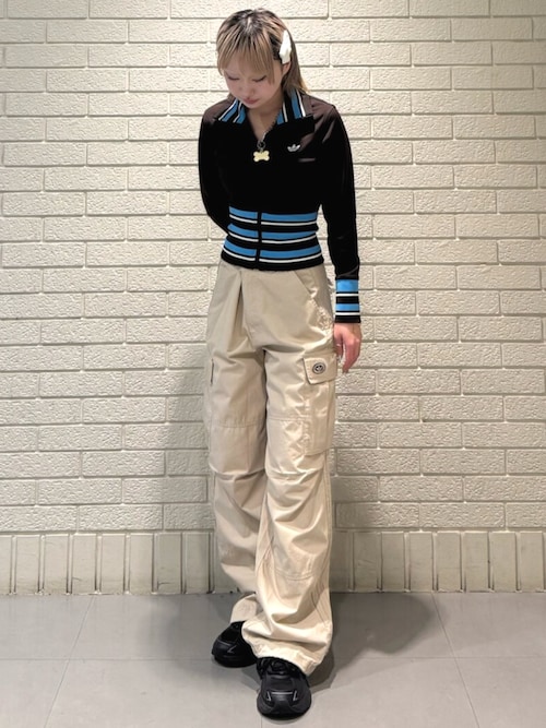 90s オルタナティブ スポーツ ウォッシュド カーゴパンツ / アディダス