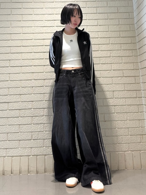 アディカラー デニム Adilenium パンツ DENIM WIDE PANT