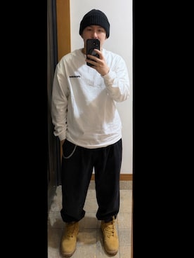 「アイテム（アクセサリー）」を使った、nakouさん（メンズ・164cm）の春コーディネート