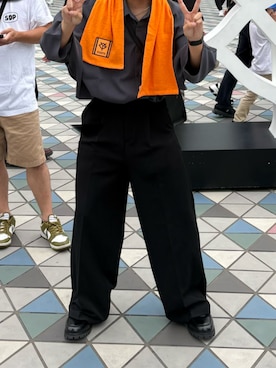 「EMMA CLOTHES（エマクローズ）のアイテム」を使った、nakouさん（メンズ・164cm）の春コーディネート