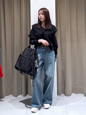 「BARNYARDSTORM」｜こまっちゃんさん（レディース・155cm）の冬コーディネート