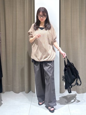 「BARNYARDSTORM（バンヤードストーム）のアイテム」を使った、こまっちゃんさん（レディース・155cm）の春コーディネート