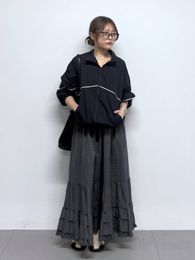 「LE VERNIS（ル・ベルニ）のアイテム」を使った、こまっちゃんさん（レディース・155cm）の冬コーディネート