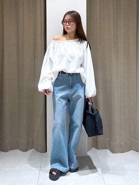 「BARNYARDSTORM（バンヤードストーム）のアイテム（トップス）」を使った、こまっちゃんさん（レディース・155cm）の春コーディネート