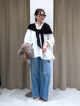 「BARNYARDSTORM（バンヤードストーム）のアイテム」を使った、こまっちゃんさん（レディース・155cm）の夏コーディネート