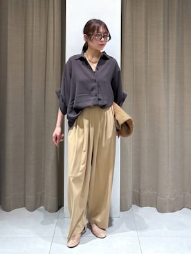 「BARNYARDSTORM（バンヤードストーム）のアイテム（トップス）」を使った、こまっちゃんさん（レディース・155cm）の春コーディネート