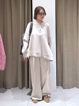 「アイテム（その他小物）」を使った、こまっちゃんさん（レディース・155cm）の冬コーディネート