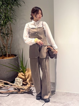 「Beau're（ヴュレ）のアイテム」を使った、こまっちゃんさん（レディース・155cm）の夏コーディネート