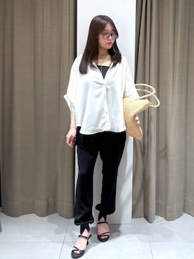 「BARNYARDSTORM（バンヤードストーム）のアイテム（トップス）」を使った、こまっちゃんさん（レディース・155cm）の春コーディネート