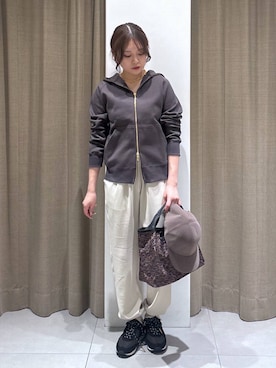 「アイテム（その他小物）」を使った、こまっちゃんさん（レディース・155cm）の秋コーディネート