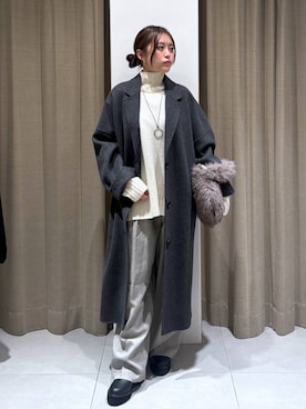 「アイテム（その他小物）」を使った、こまっちゃんさん（レディース・155cm）の秋コーディネート