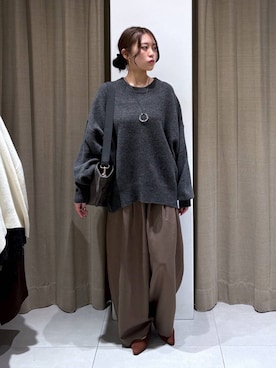 「アイテム（その他小物）」を使った、こまっちゃんさん（レディース・155cm）の秋コーディネート