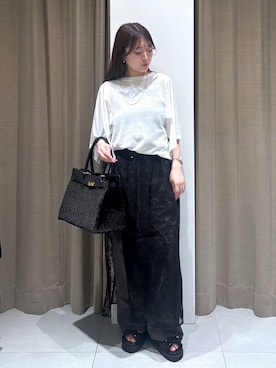 「BARNYARDSTORM（バンヤードストーム）のアイテム（パンツ）」を使った、こまっちゃんさん（レディース・155cm）の春コーディネート