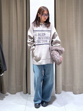 「アイテム（その他小物）」を使った、こまっちゃんさん（レディース・155cm）の秋コーディネート