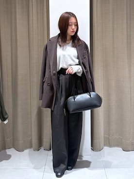 「BARNYARDSTORM（バンヤードストーム）のアイテム（ネックレス）」を使った、こまっちゃんさん（レディース・155cm）の秋コーディネート