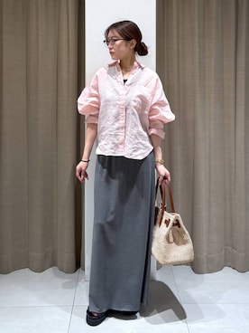 「COTTO（コトゥー）のアイテム」を使った、こまっちゃんさん（レディース・155cm）の夏コーディネート