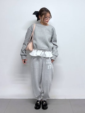 「BARNYARDSTORM（バンヤードストーム）のアイテム」を使った、こまっちゃんさん（レディース・155cm）の冬コーディネート