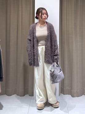 「アイテム（その他小物）」を使った、こまっちゃんさん（レディース・155cm）の秋コーディネート